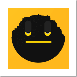Unhappy emoji Posters and Art